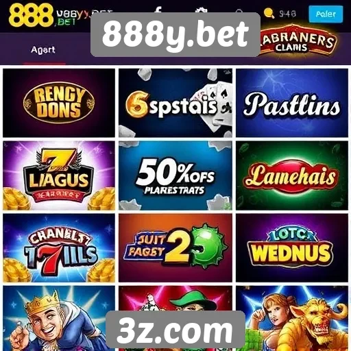 Comparação de jogos disponíveis no 888y.bet